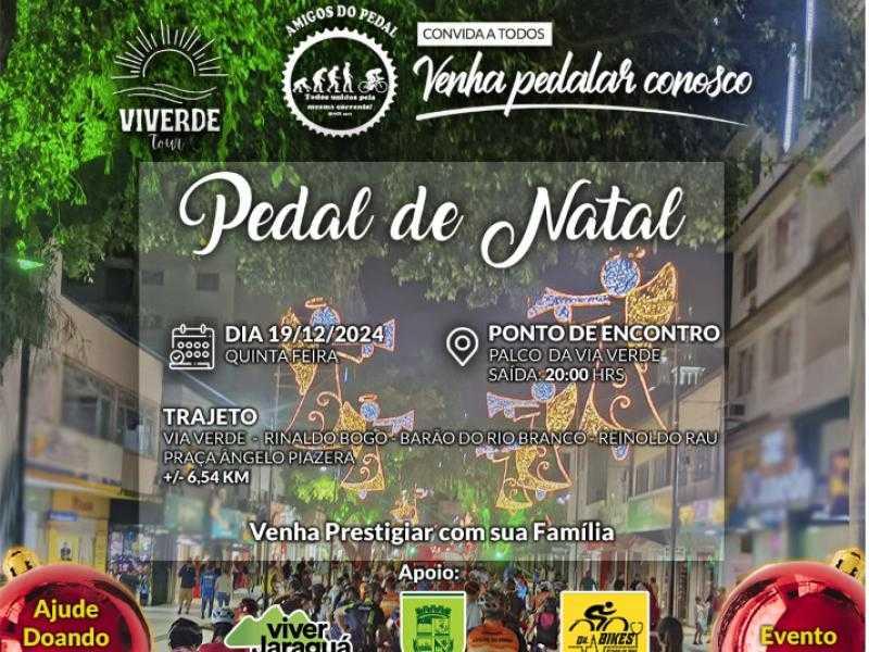 Pedal de Natal mobiliza ciclistas no próximo dia 19