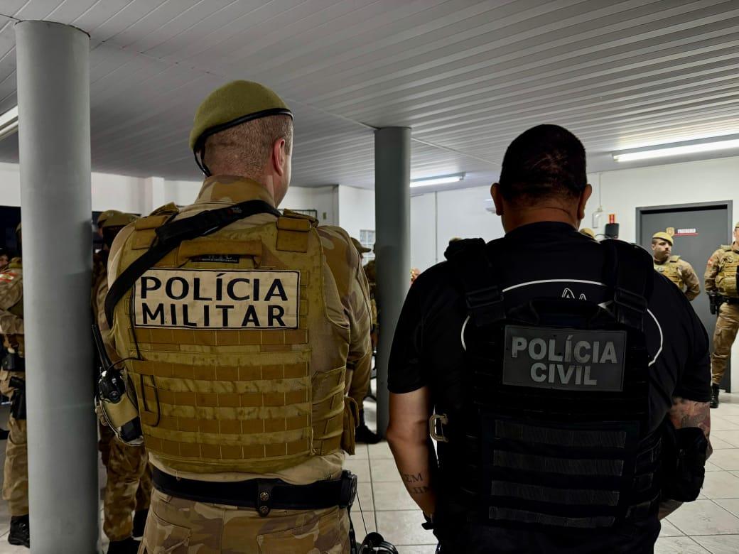 Polícias Civil e Militar de Santa Catarina deflagraram a Operação Communis