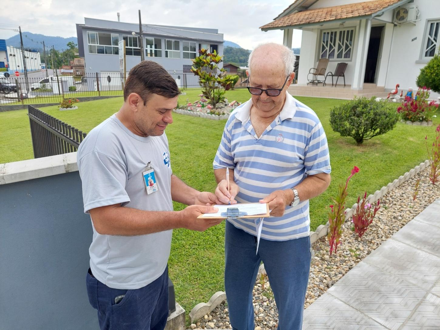 Samae segue com a atualização cadastral dos usuários