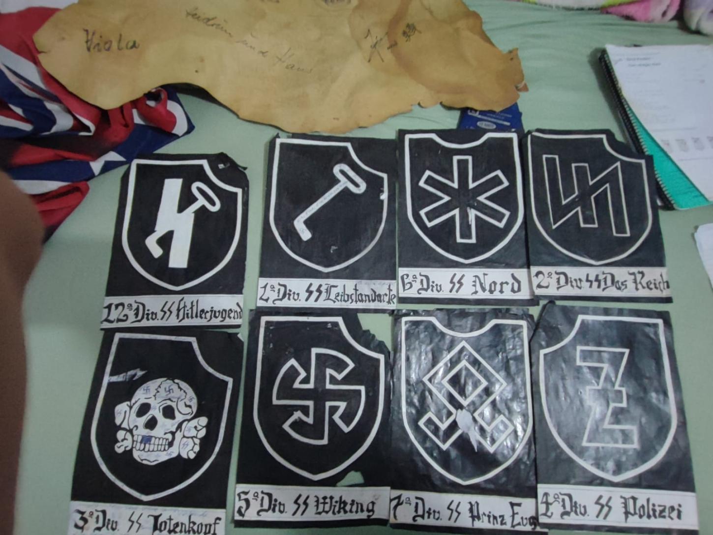 A Polícia Civil de Santa Catarina cumpre mandado de busca em investigação sobre uso de símbolo supremacista em Joinville