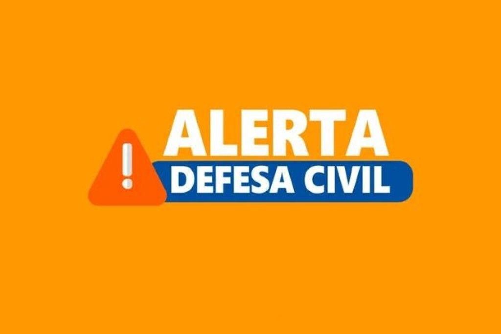 Defesa Civil faz alerta para a região de Jaraguá do Sul