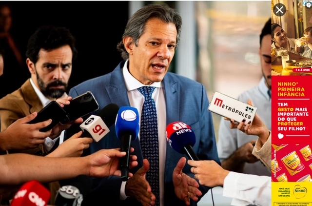 Haddad após Copom falar de alta de alimentos: safra de 2025 vai ajudar
