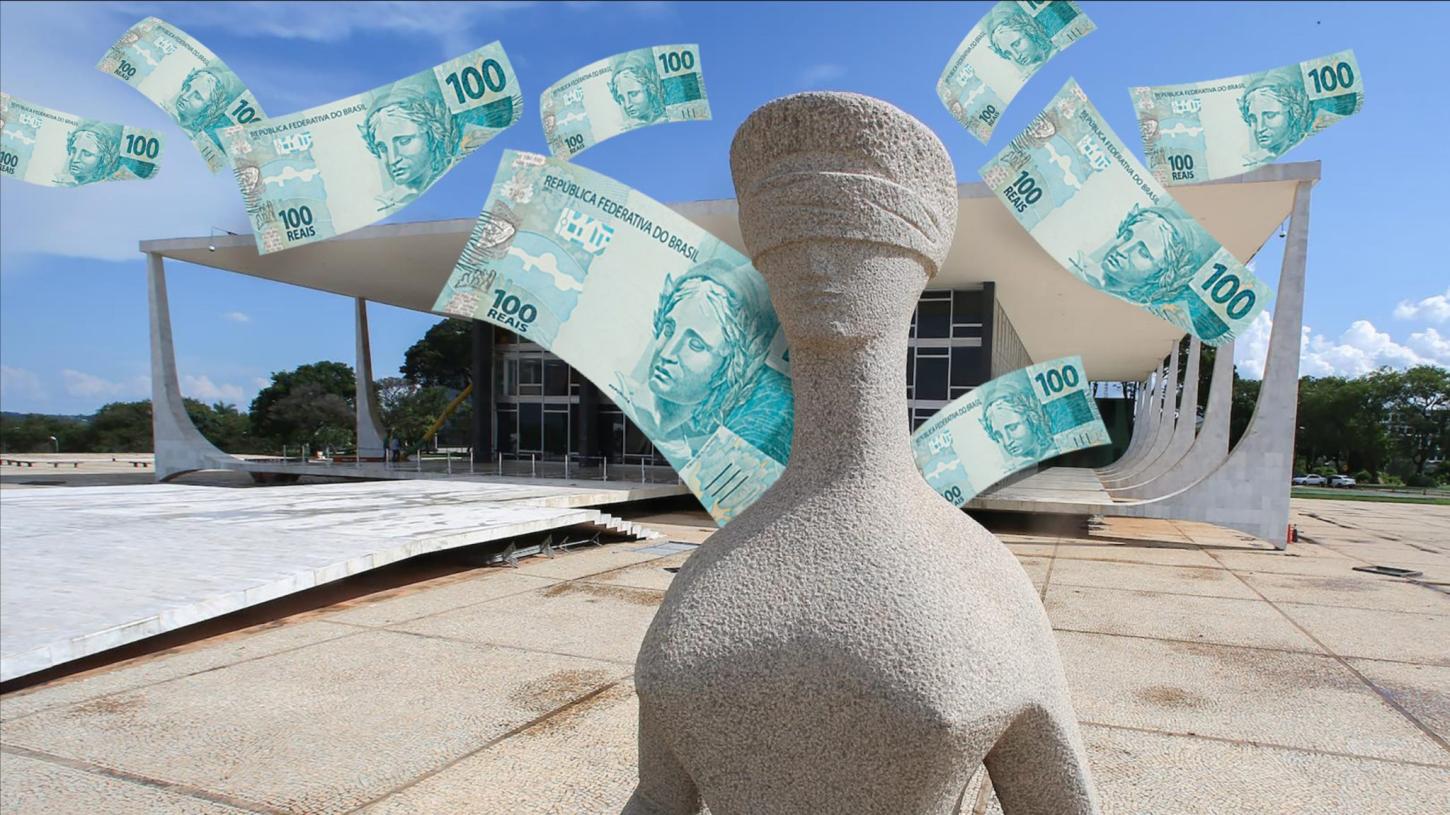Nova lei do IR não cobrará imposto de penduricalho de juízes.