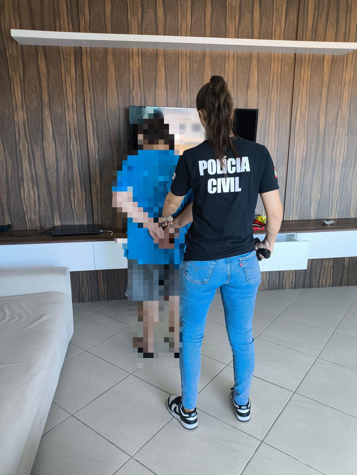 Polícia Civil prende estelionatário foragido há 2 anos após golpe estimado em R$ 2 milhões