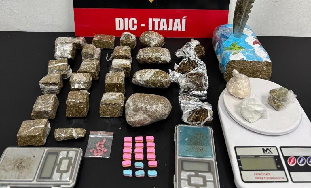 Operação integrada contra tráfico de drogas em Itajaí