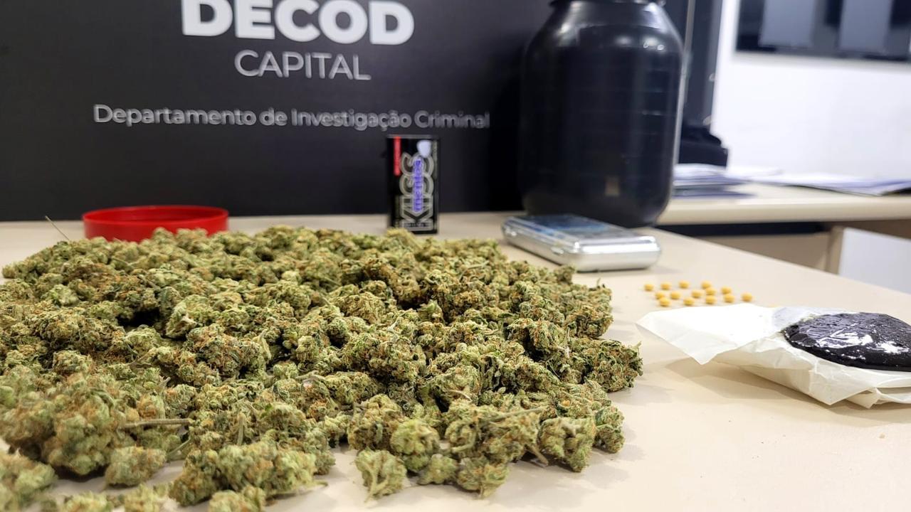 Operação da Decod da Capital prende traficante internacional e apreende drogas