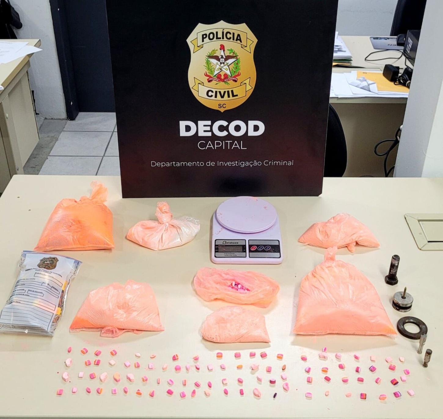 Polícia Civil desmantela laboratório de drogas sintéticas e causa prejuízo de R$ 450 mil ao tráfico