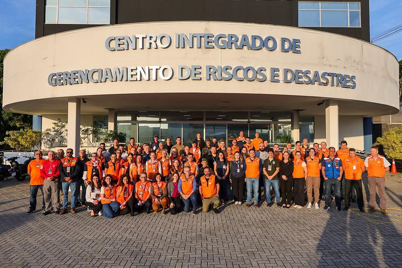 Santa Catarina conclui maior simulado de desastres da história do país e anuncia nova edição para 2026