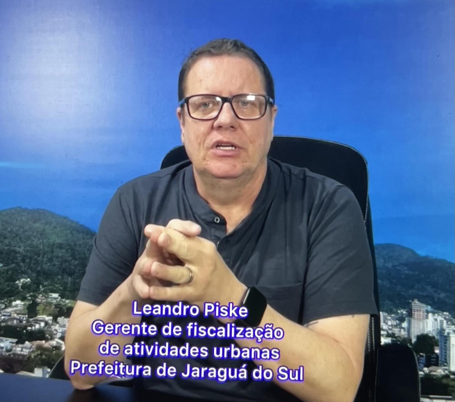 A fiscalização de atividades de rua em Jaraguá do Sul