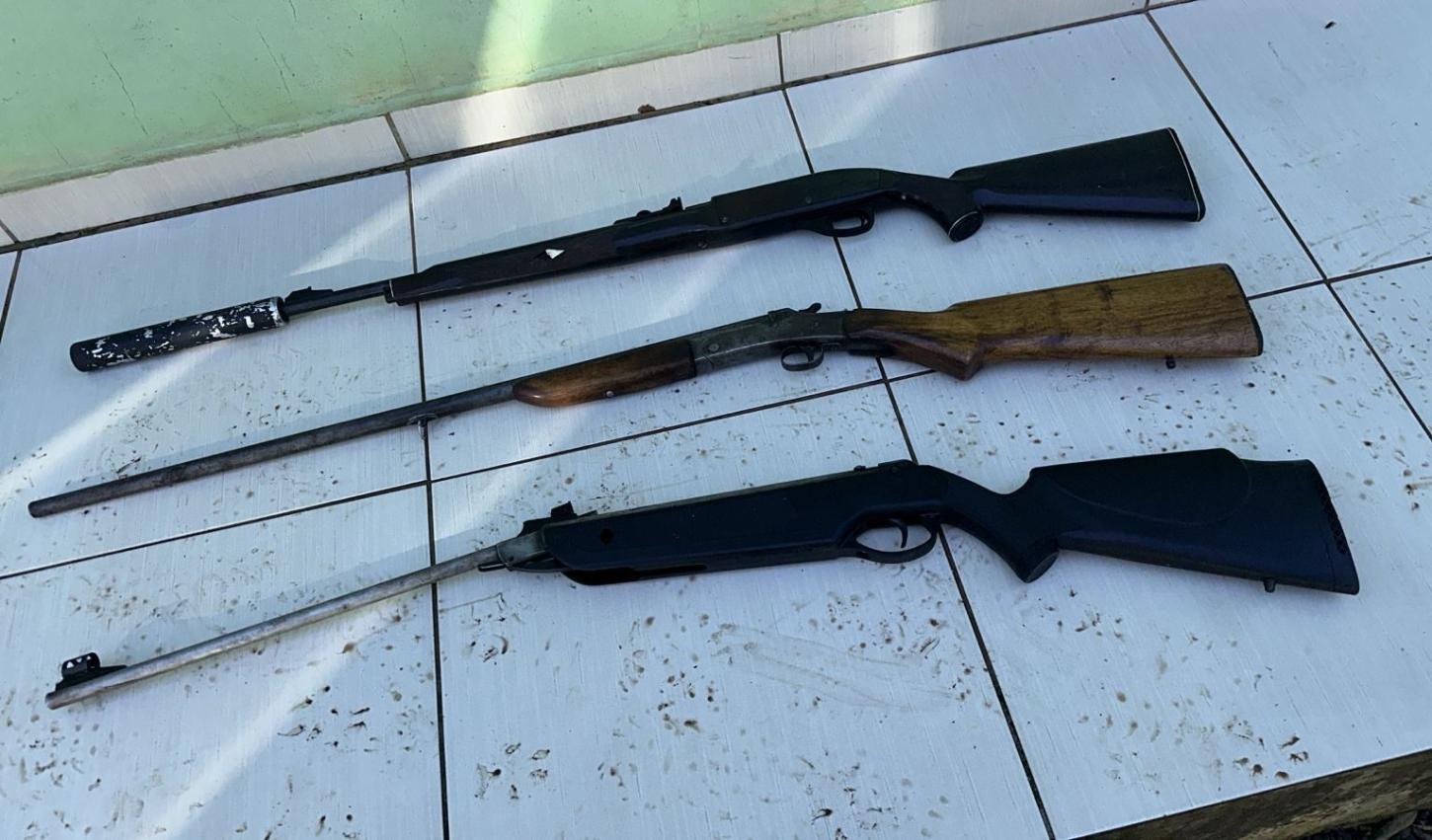 Polícia Civil deflagra “Operação Impacto” e apreende sete armas de fogo e mais de 130 munições em Tunápolis