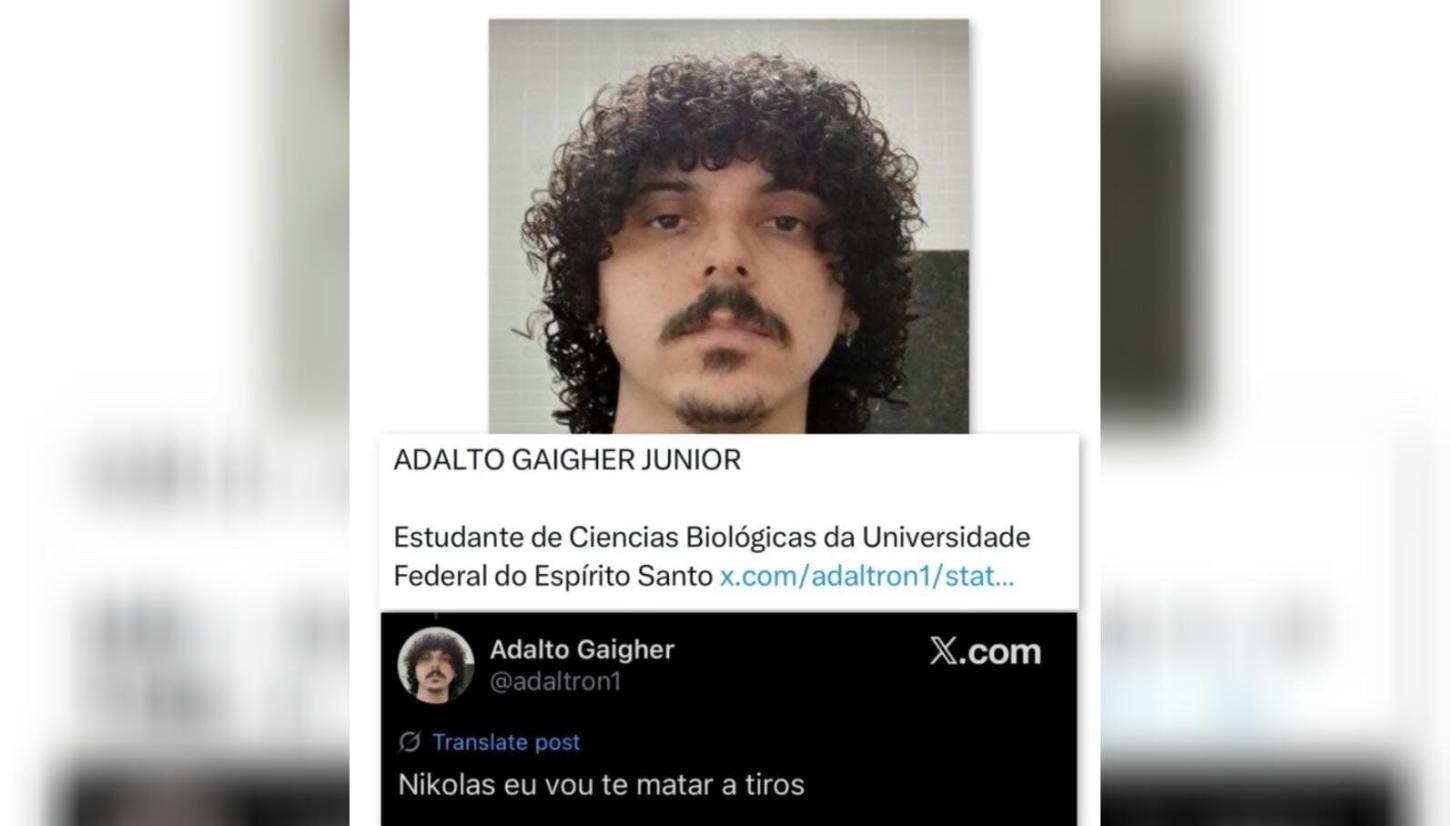 Esquerdista que ameaçava matar Nikolas ‘a tiros’ foi preso no Espírito Santo