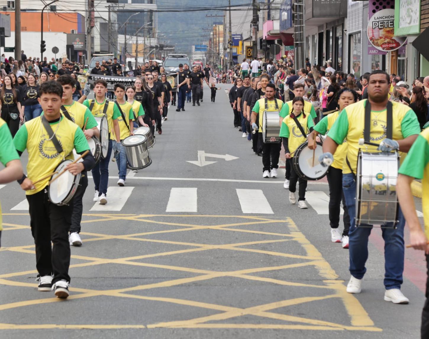 Jaraguá do Sul terá desfile cívico no dia 7 de setembro