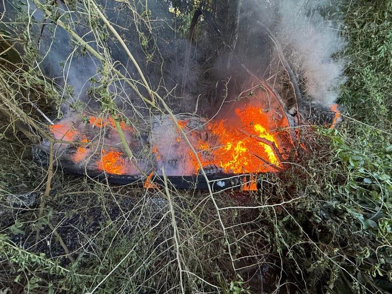 PF e BPFRON aprendem 746 kg de maconha em operação fluvial