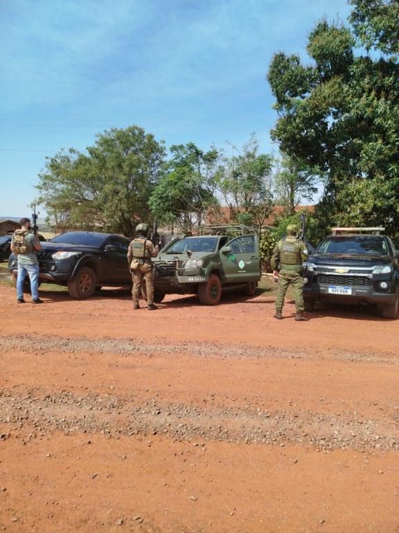 PF, Exército e BPFRON apreendem mais 2 toneladas de droga em propriedade rural