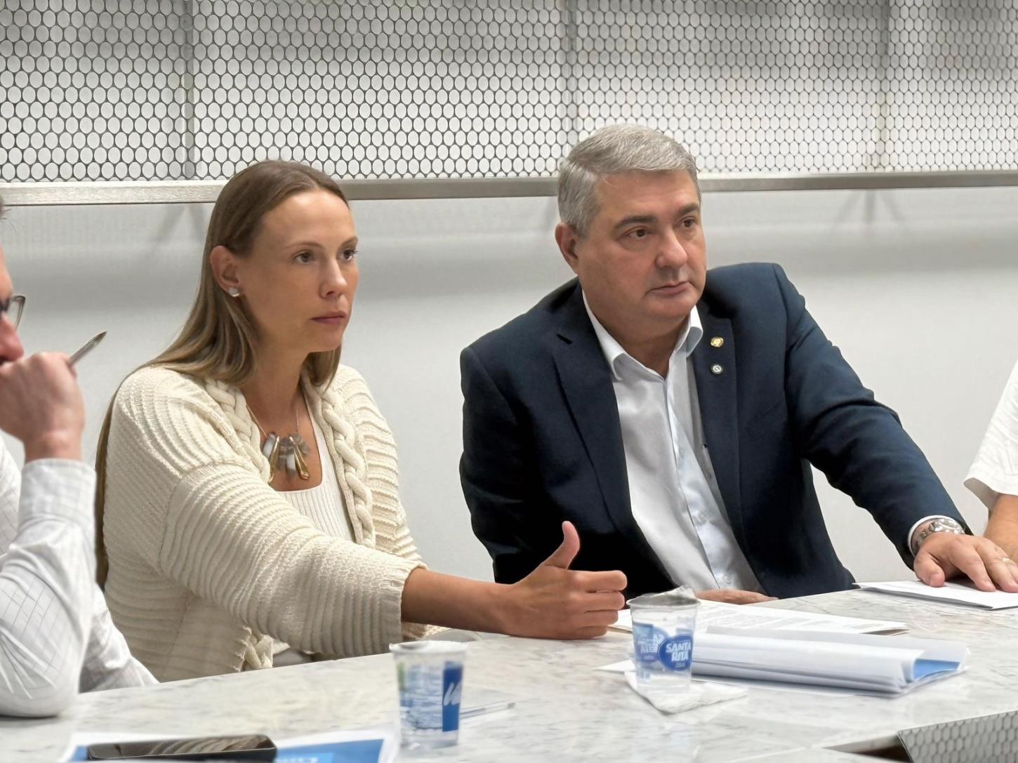 Lunelli presta contas em reunião com a diretoria da Acijs