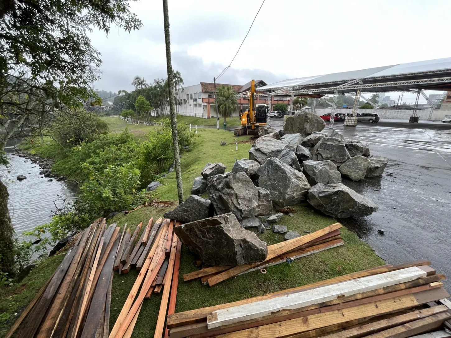 Prefeitura amplia área útil do Parque de Eventos para a Schützenfest