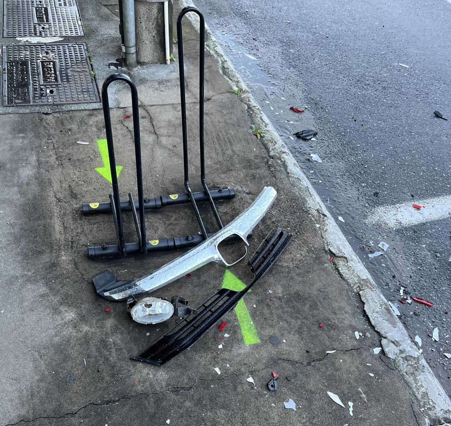 Sem policiamento, os acidentes por excesso de velocidade e baderna tomam conta