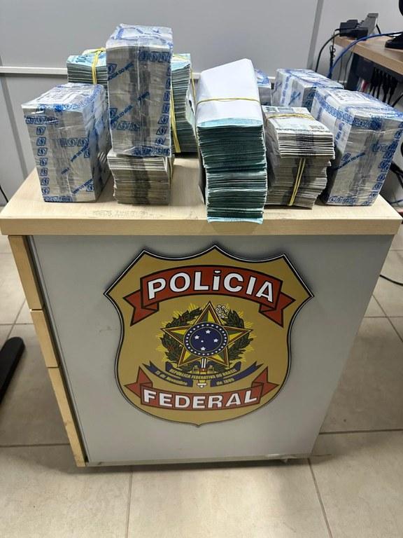 PF apreende R$ 1,5 milhão sem comprovação de origem