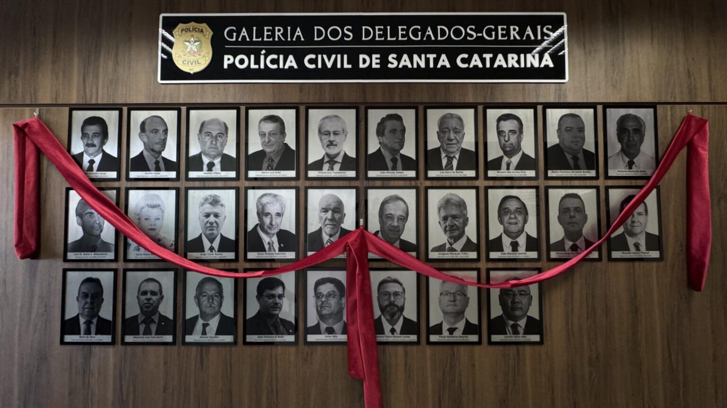 Polícia Civil lança galeria com homenagem aos delegados-gerais que passaram pela instituição