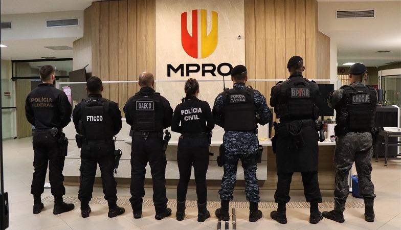 GAECO cumpre mandado de busca e apreensão em apoio ao GAECO do MPRO