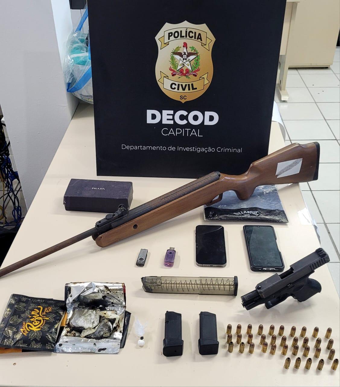 Ex-modelo é alvo de operação da Polícia Civil por tráfico na região leste da Ilha