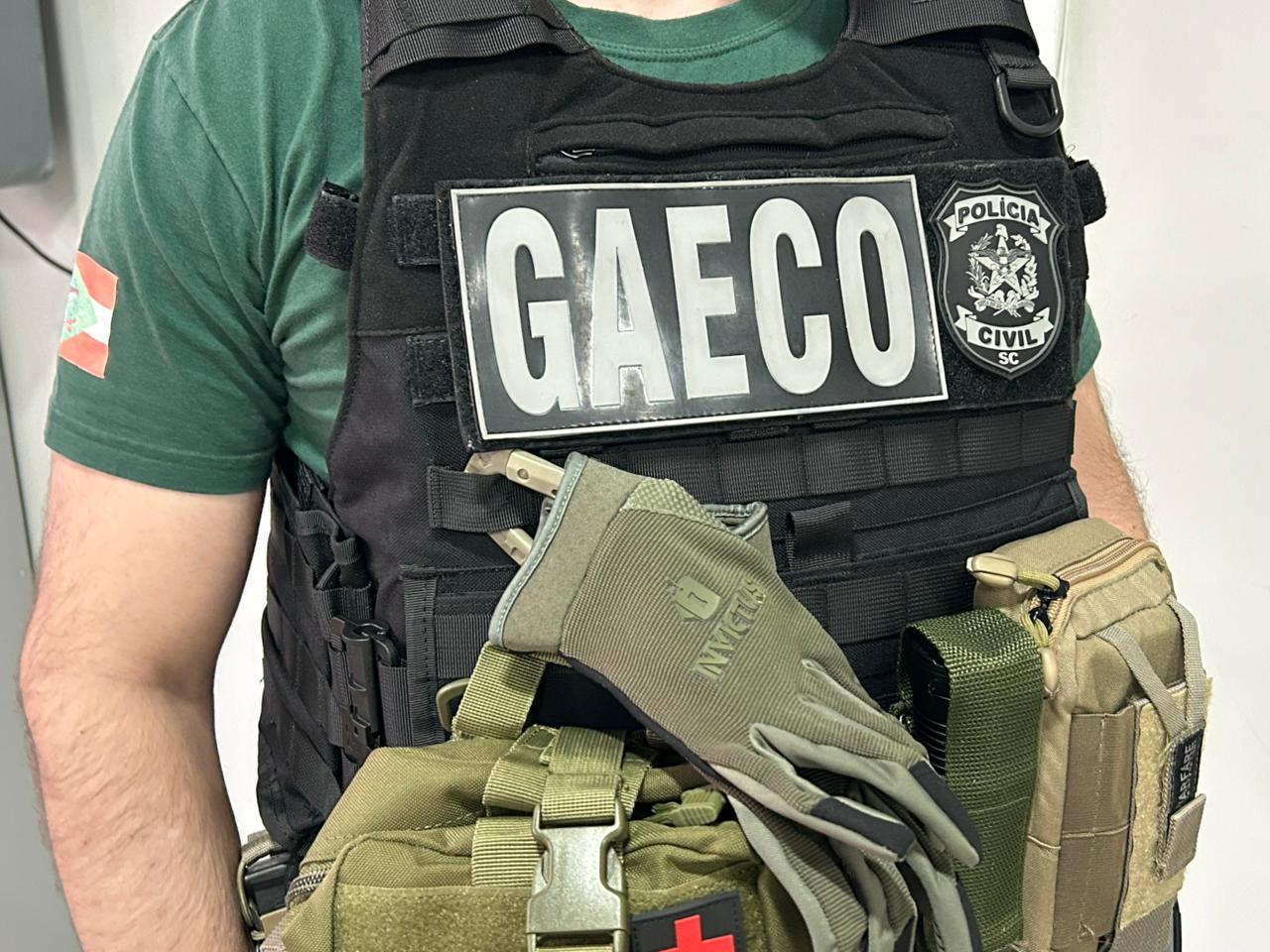 GAECO deflagra duas operações simultâneas e cumpre 36 mandados expedidos pelo TJSC