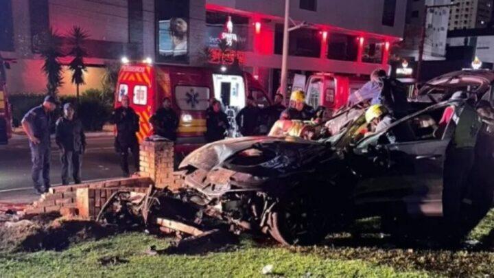 MPSC denuncia motorista do Porsche por homicídio doloso em acidente com morte em Balneário Camboriú