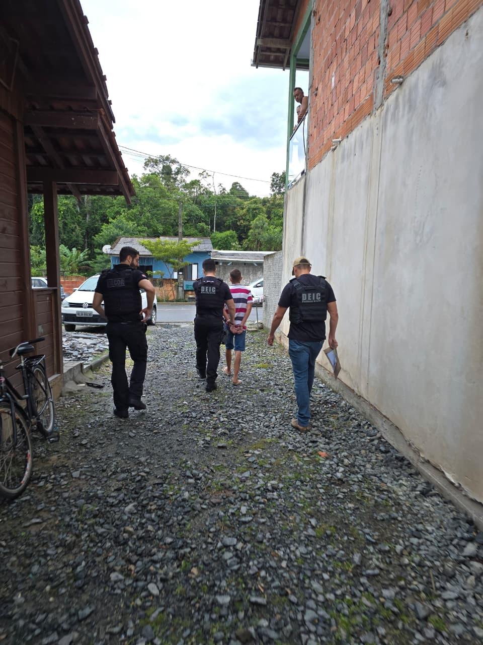 Operação Conjunta em Araquari resulta em prisões e reforça o combate ao crime organizado