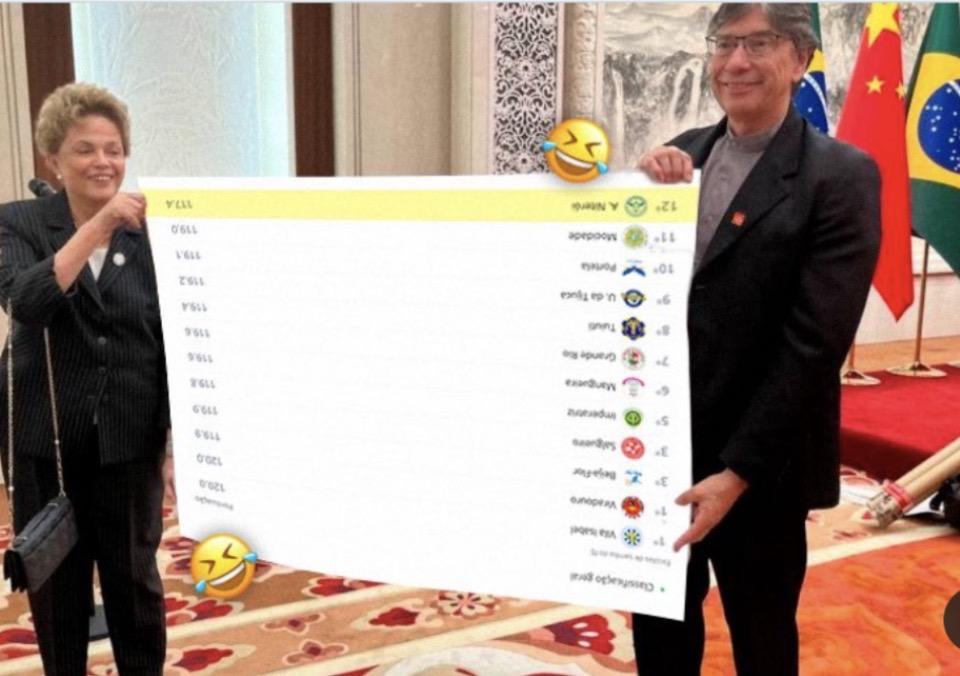 Rebaixamento de escola que homenageou Lula vira meme