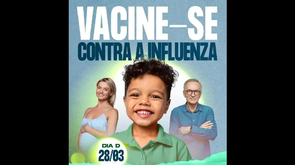 Campanha de vacinação contra a gripe começa neste sábado (28) em Jaraguá do Sul