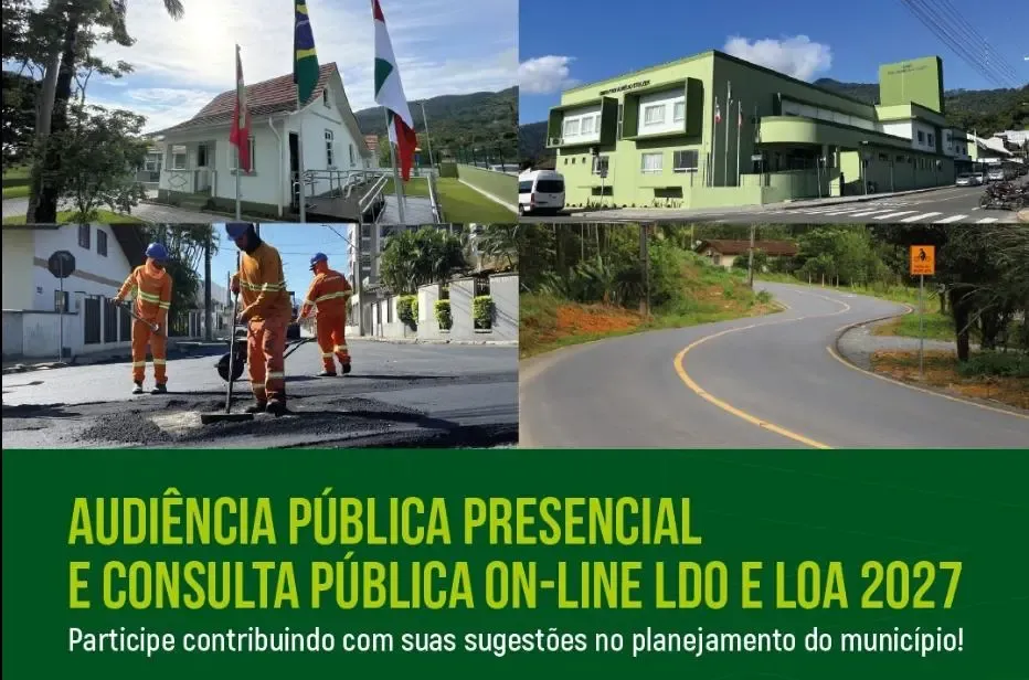 Consulta pública on-line sobre LDO e LOA segue até 29 de março em Jaraguá do Sul