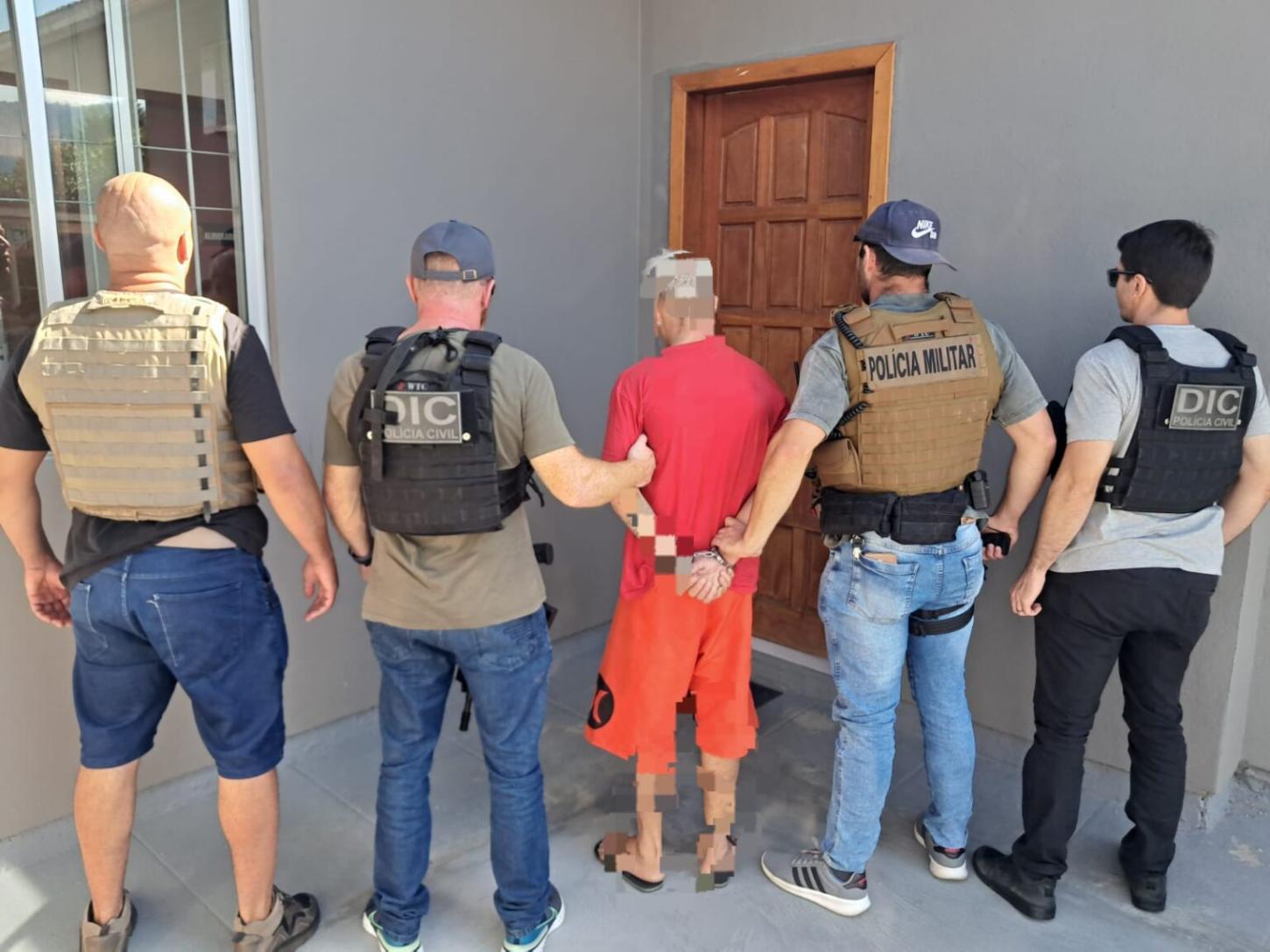 Integrante de organização criminosa armada envolvido em execução em Bom Retiro é preso em operação conjunta das Forças de Segurança