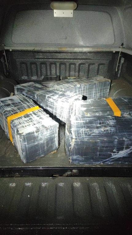 Ação conjunta da PF e PM apreende droga em Foz do Iguaçu/PR