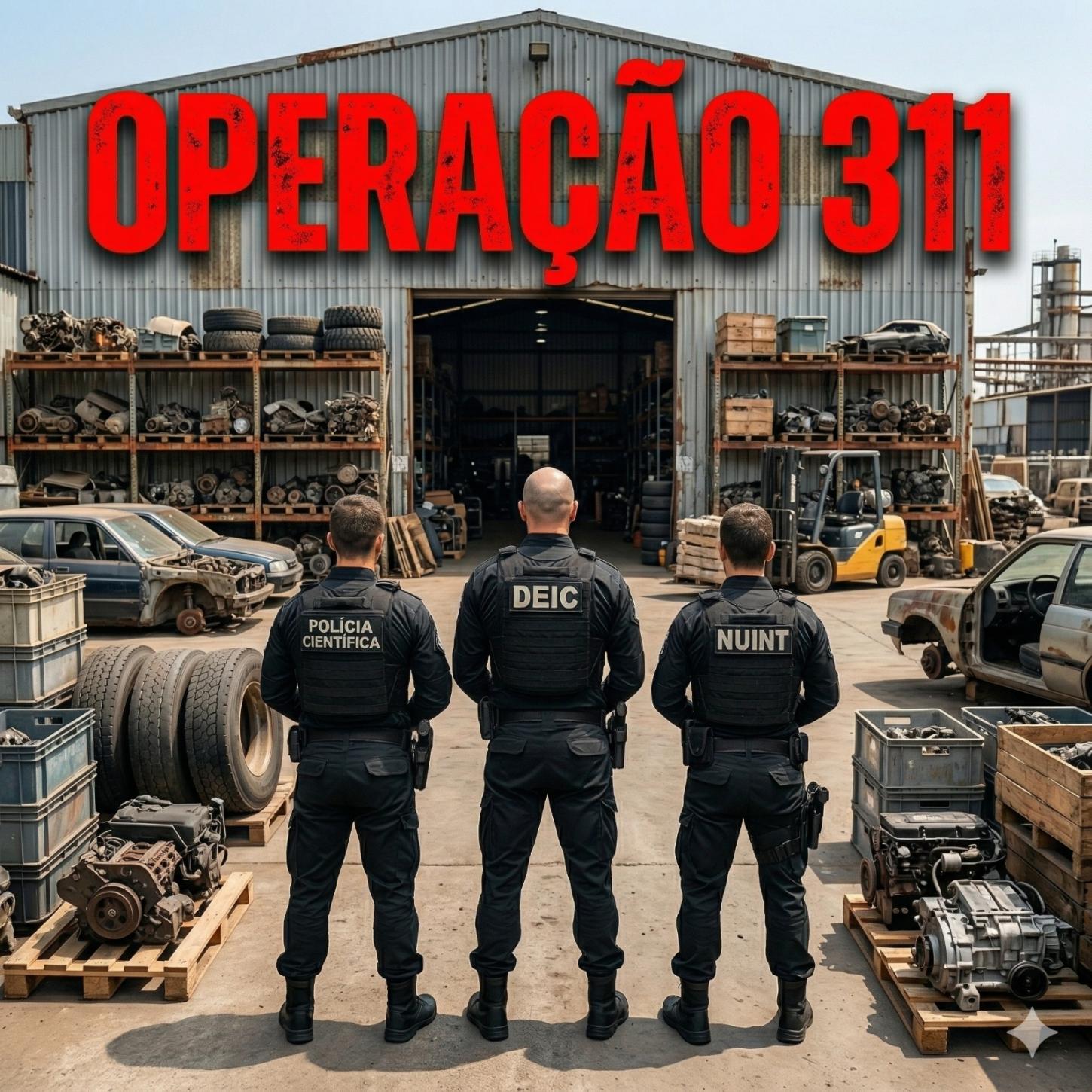 Empresário é preso durante a 46ª edição da Operação 311 em São José