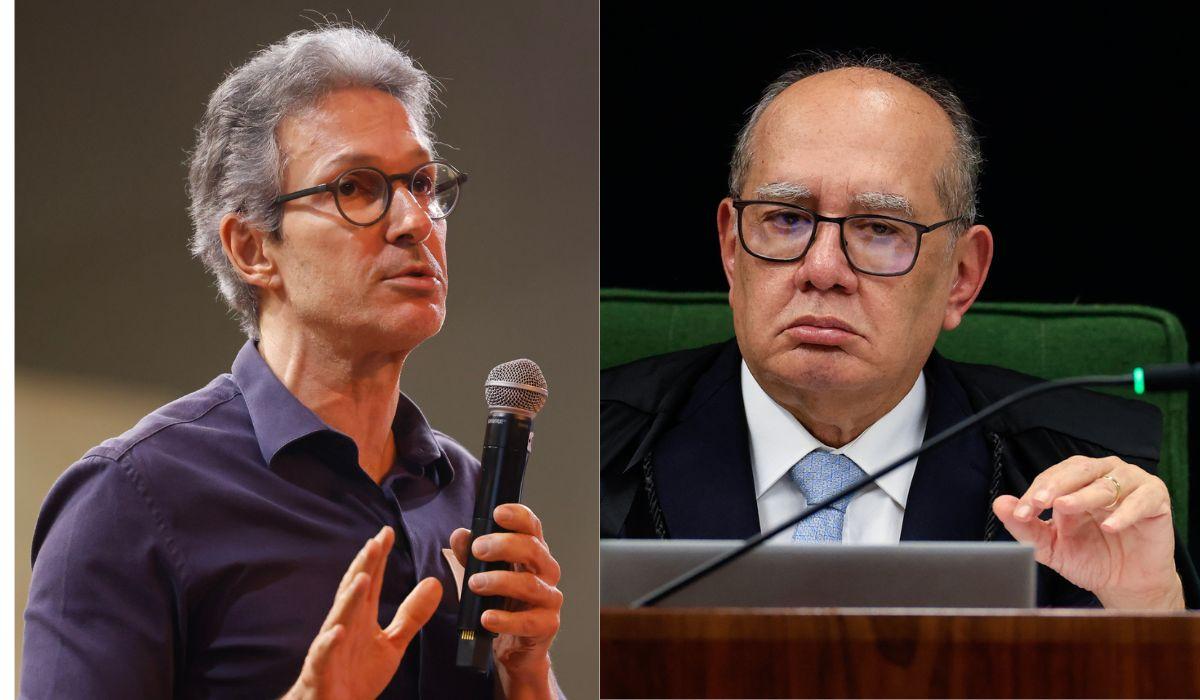 Líder da oposição protocola impeachment de Gilmar Mendes após embate com Zema