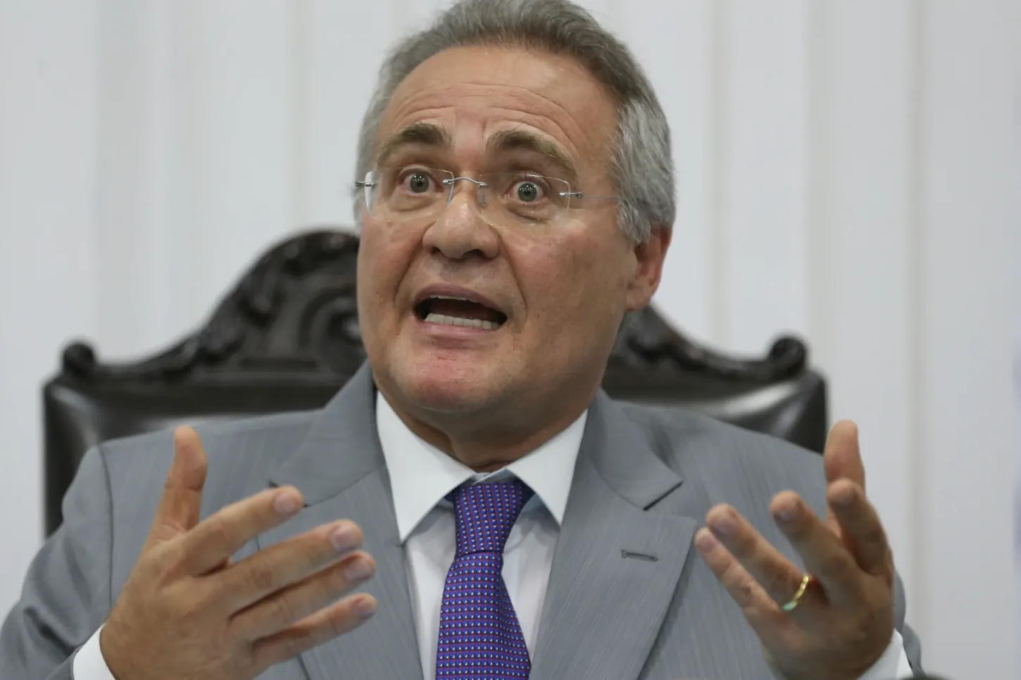 Calheiros diz que cunhada de Motta recebeu R$ 140 milhões do Master.
