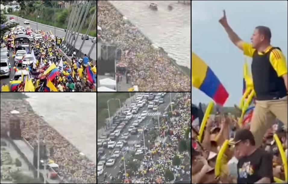 Colombia vive momentos de protesto contra regime esquerdista