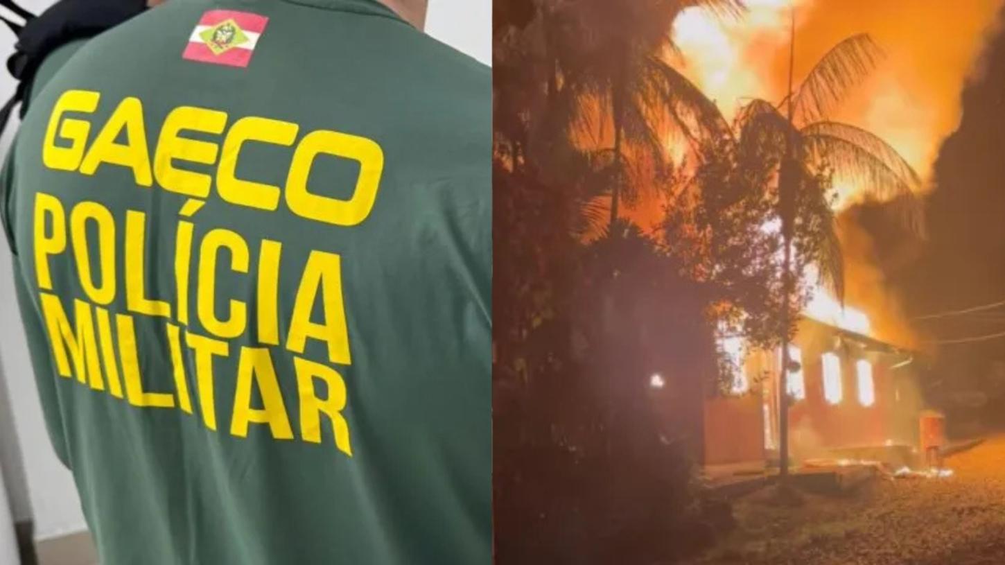 GAECO cumpre prisão e buscas na Operação “Refúgio” contra suspeito de roubo, incêndio e coação