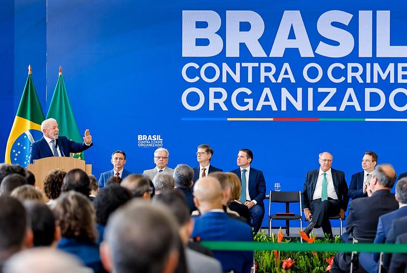 Lula destina equivalente a 0,73% do lucro anual das organizações criminosas para combatê-las
