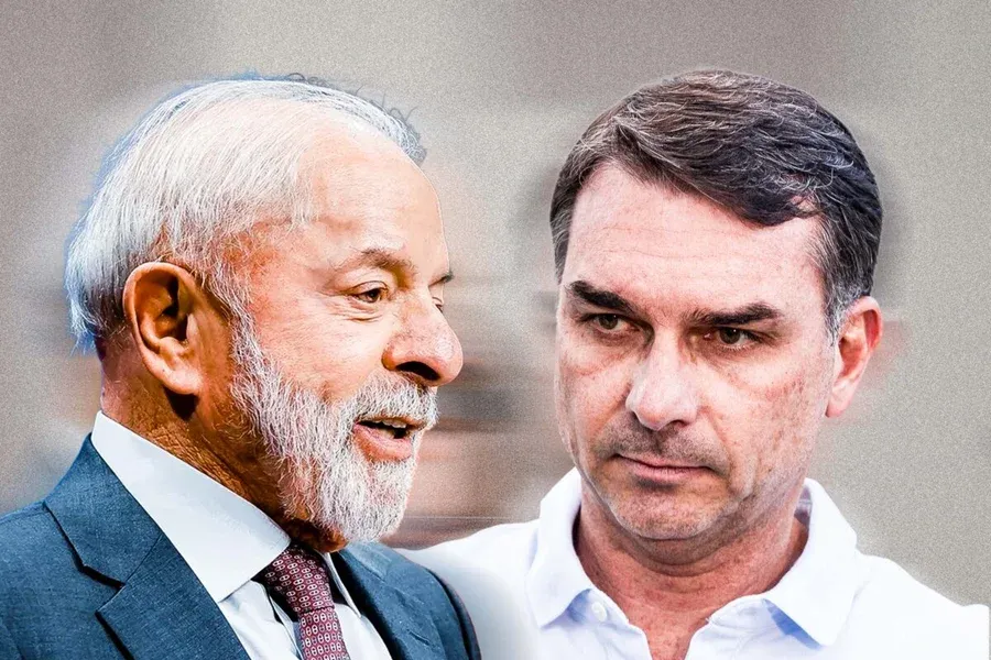 Lula lidera 1º e 2º turnos contra Flávio Bolsonaro após caso Dark Horse