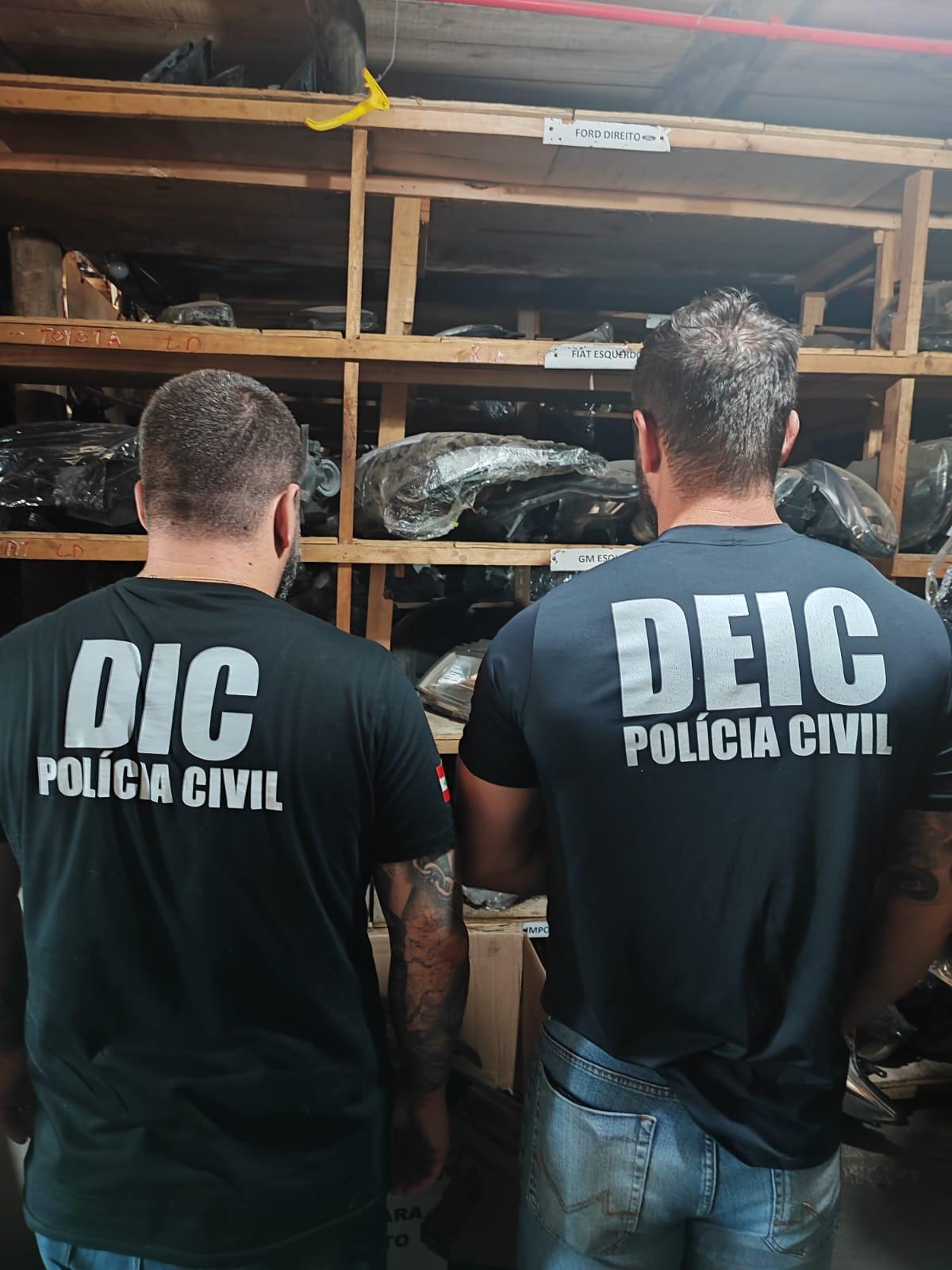 Polícia Civil deflagra 48ª edição da operação “311” em Tubarão e prende empresário por comércio ilegal de autopeças