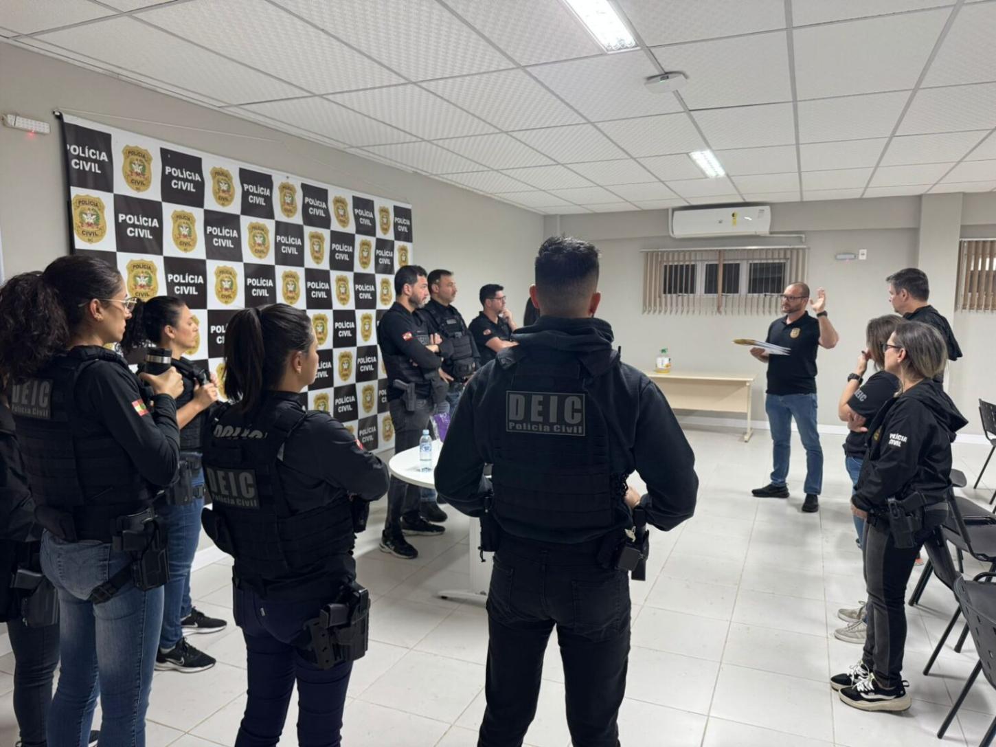 Polícia Civil deflagrou operação “Emissário” contra crimes de corrupção e contra o sistema financeiro