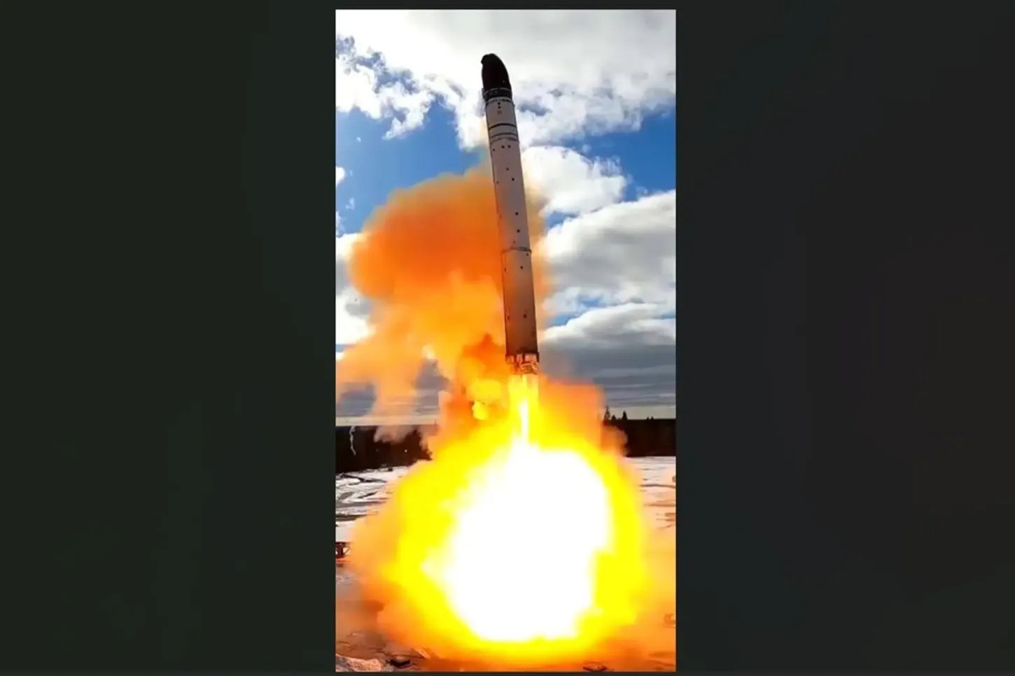 “Satanás 2”: Rússia testa míssil nuclear capaz de atingir a Europa em menos de dez minutos