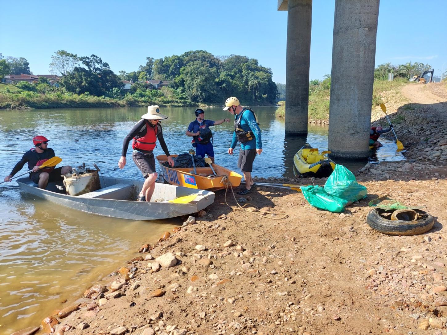Ação de limpeza no Rio Itapocu ocorre no próximo domingo