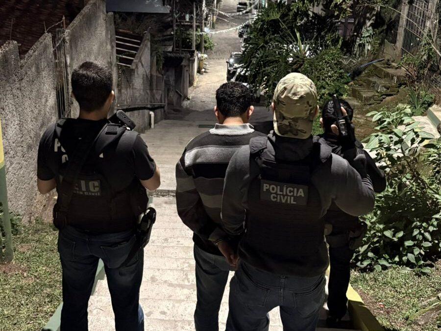 É preso em Florianópolis foragido de Rondônia condenado a 16 anos por extorsão mediante sequestro