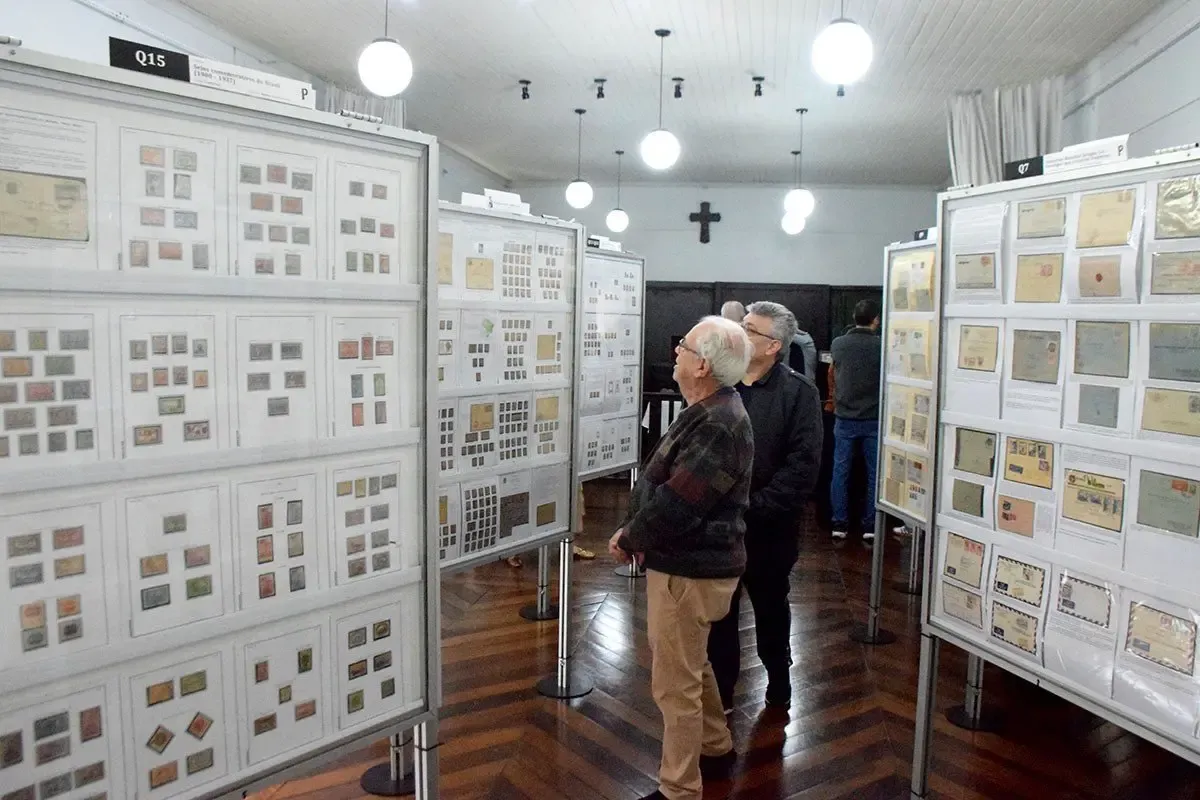 PHILCAT abre as portas ao público com raridades da história postal catarinense e jaraguaense