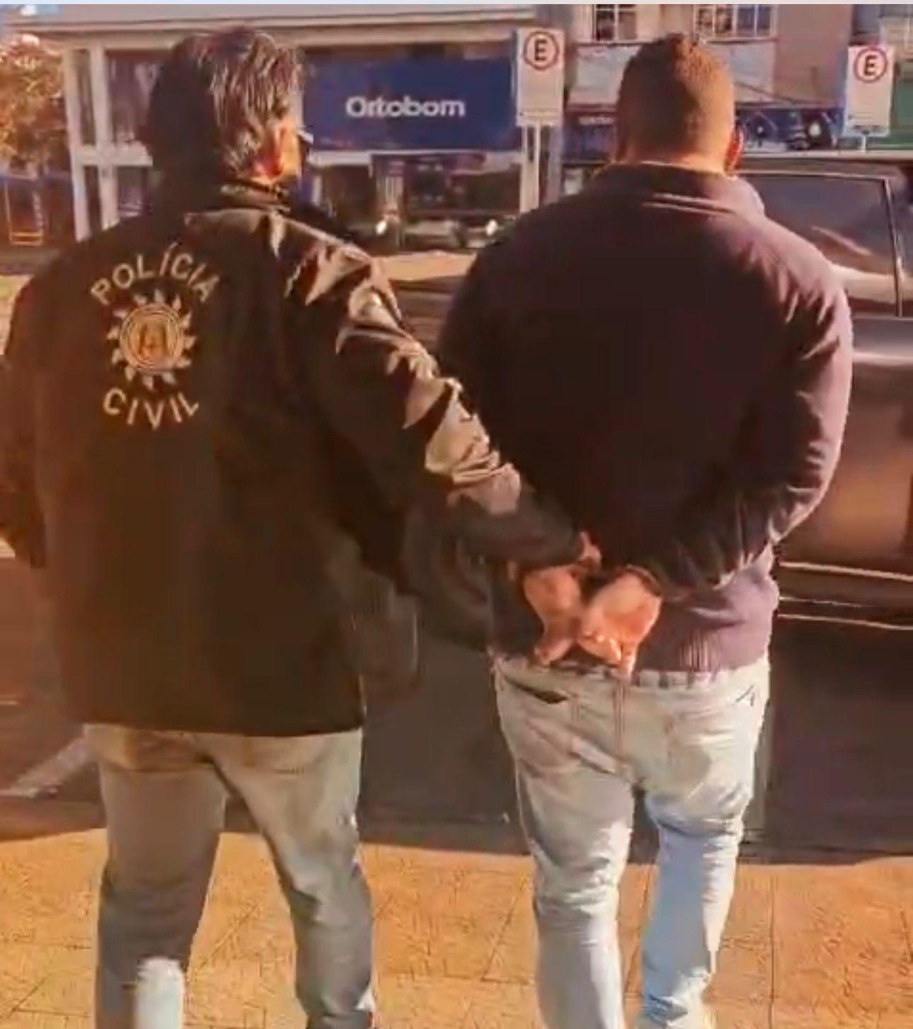 Polícia Civil de SC presta apoio à PCRS e foragido é preso em Tubarão