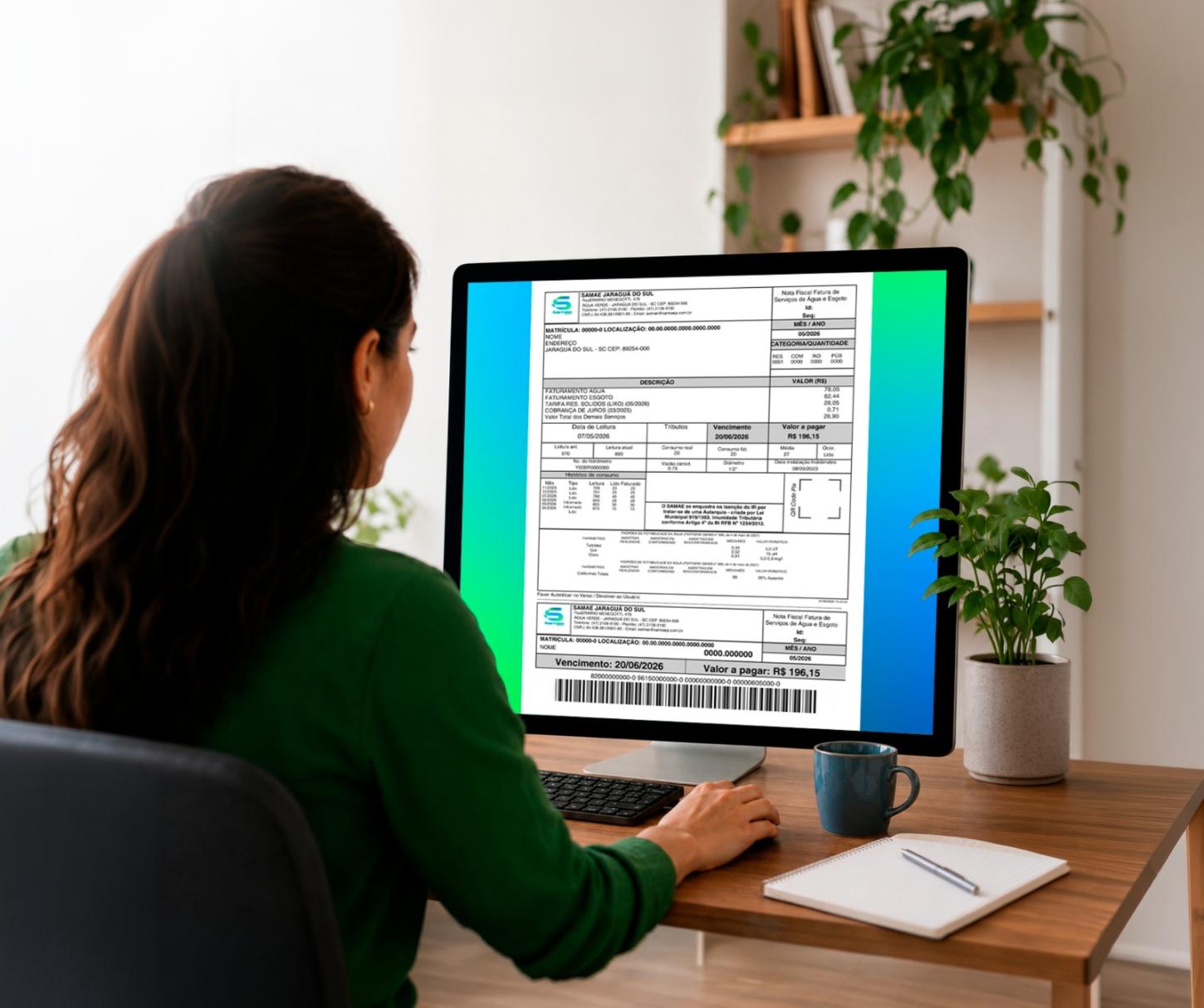 Samae oferece opção de fatura digital para clientes
