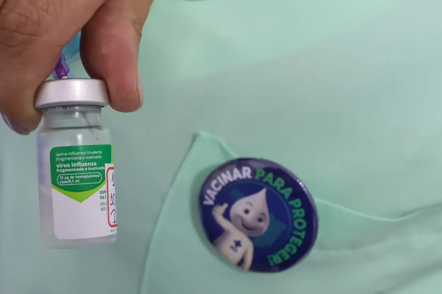 Vacina contra gripe liberada para público em geral a partir dos seis meses