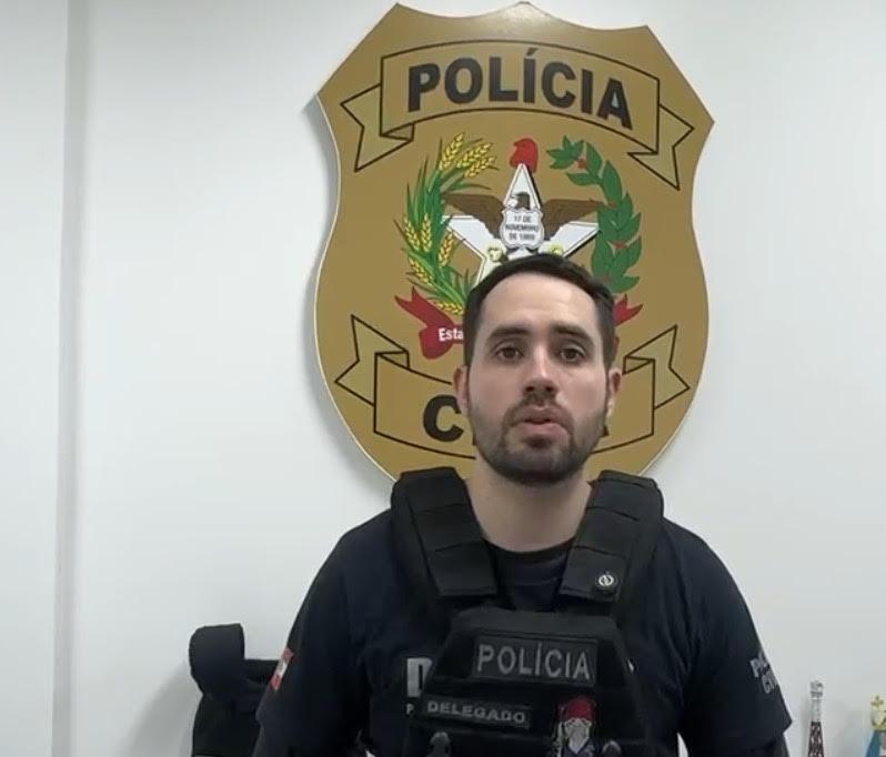 Polícia Civil de Santa Catarina deflagrou a 